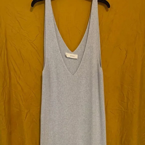 WVN Women's Tank Sweater Dress XL (icy blue - "arctic ice") - Picture 3 of 3
